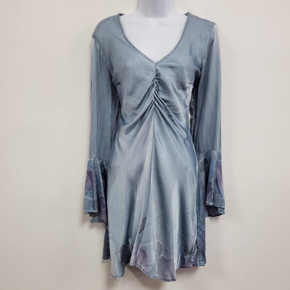 Rays For Days Womens Fairy Festival Mini Dress Size S Ethereal Whimsical Y2K - Picture 1 of 8